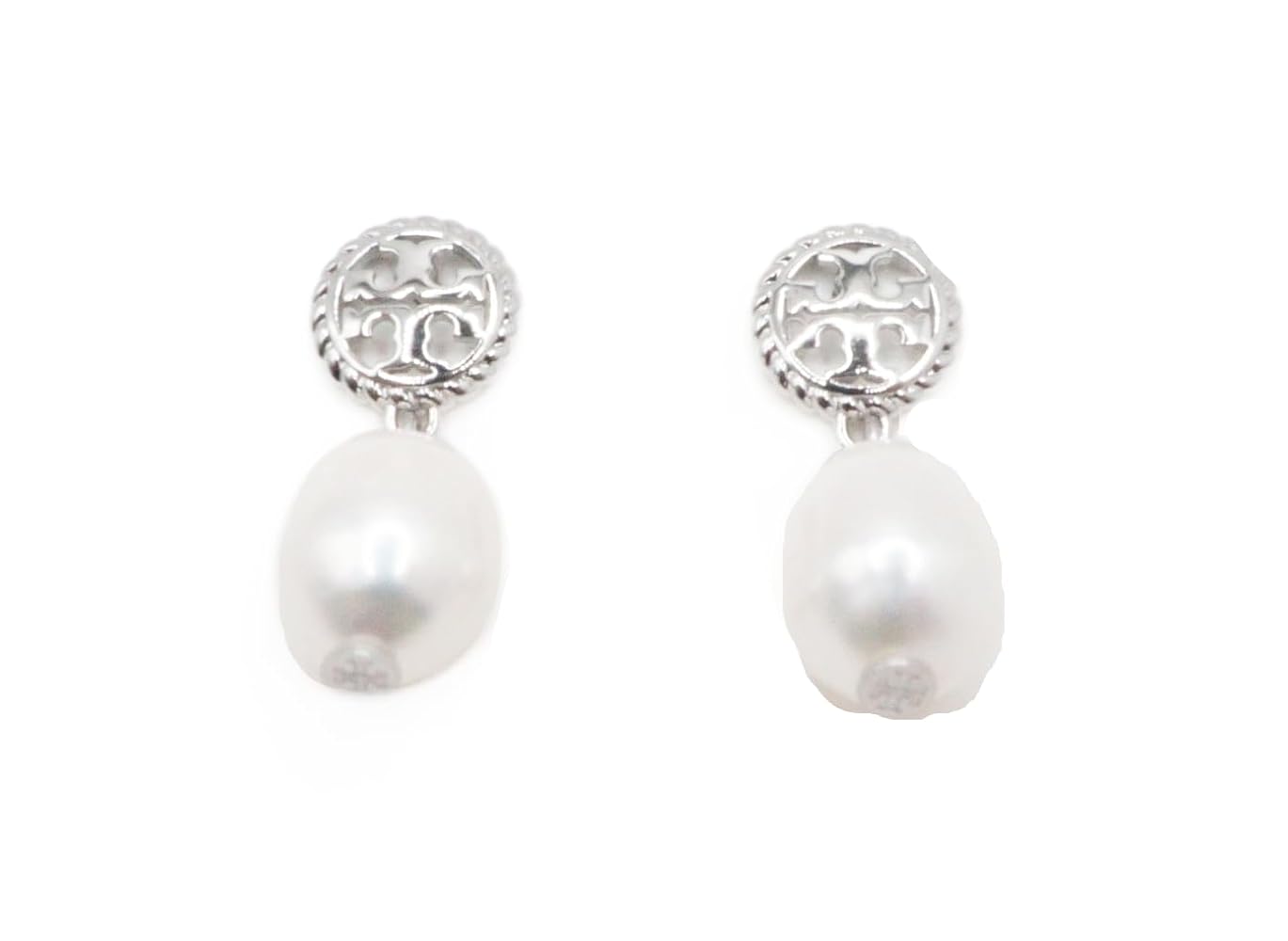 TORY BURCH ロゴパールドロップピアス TORY BURCH トリーバーチ パール ドロップ ピアス 65156